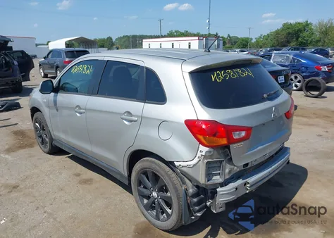 2015 Mitsubishi Outlander Sport Es from USA, damaged, VIN 4A4AR3AU8FE034771
